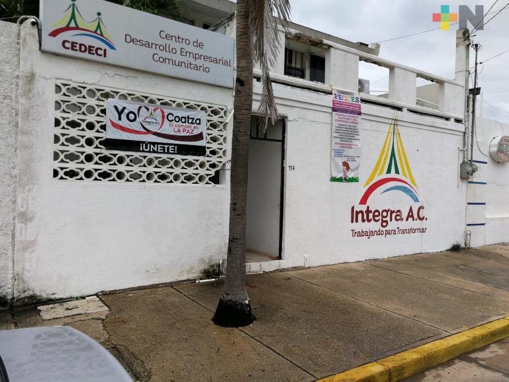 Roban Asociación Civil “Integra” de Coatzacoalcos; sustraen diversos equipos