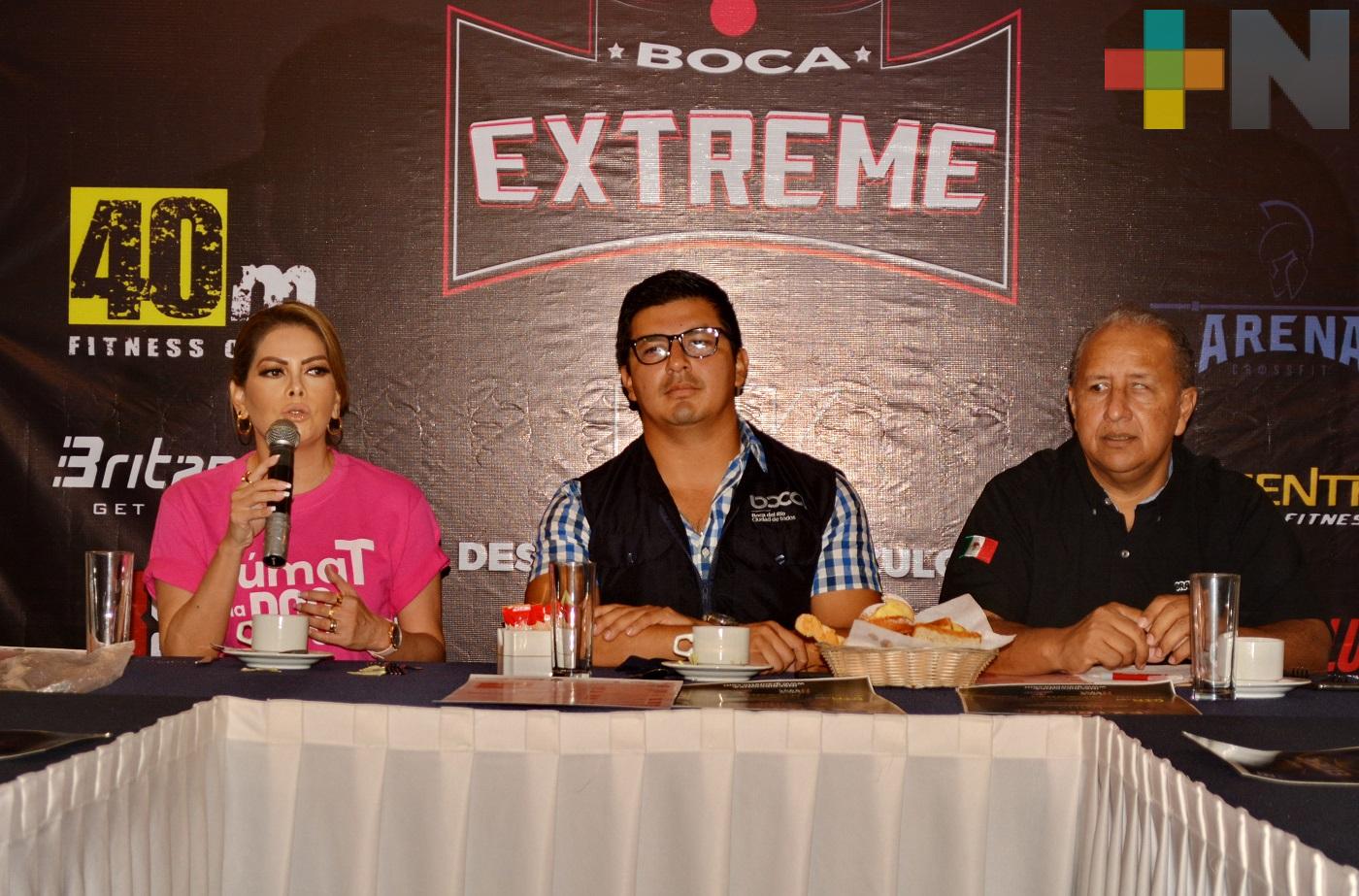 Presentan el “Boca Extreme 5K” desafío con obstáculos