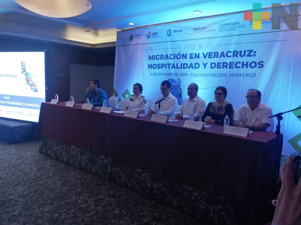 En Coatzacoalcos realizaron foro Migración en Veracruz