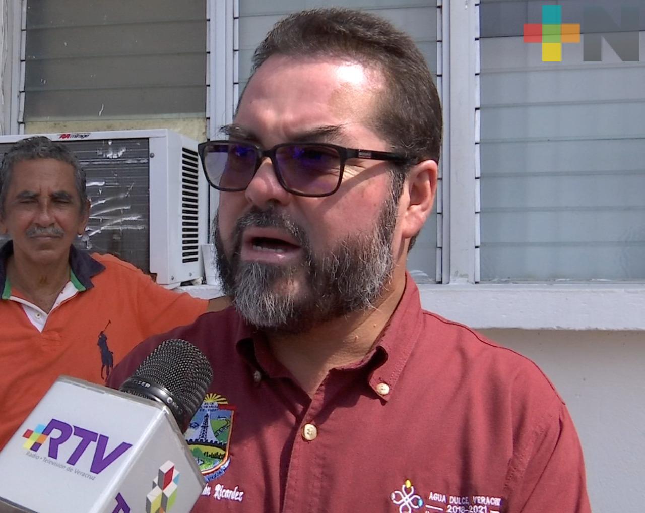 En dos semanas operará sede de la FGE en el municipio de Agua Dulce: Alcalde