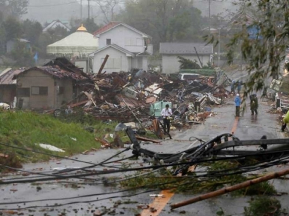 Sube a 68 cifra de muertos por paso del tifón Hagibis en Japón