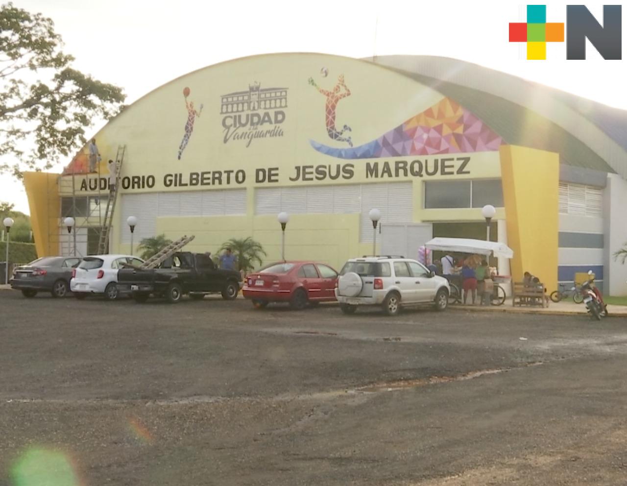 Remodelada la Unidad Deportiva «El Greco» de Acayucan
