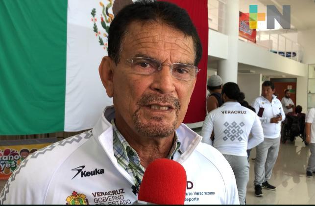 Veracruz traerá buenos resultados de Paralimpiada: Rubén Arrieta