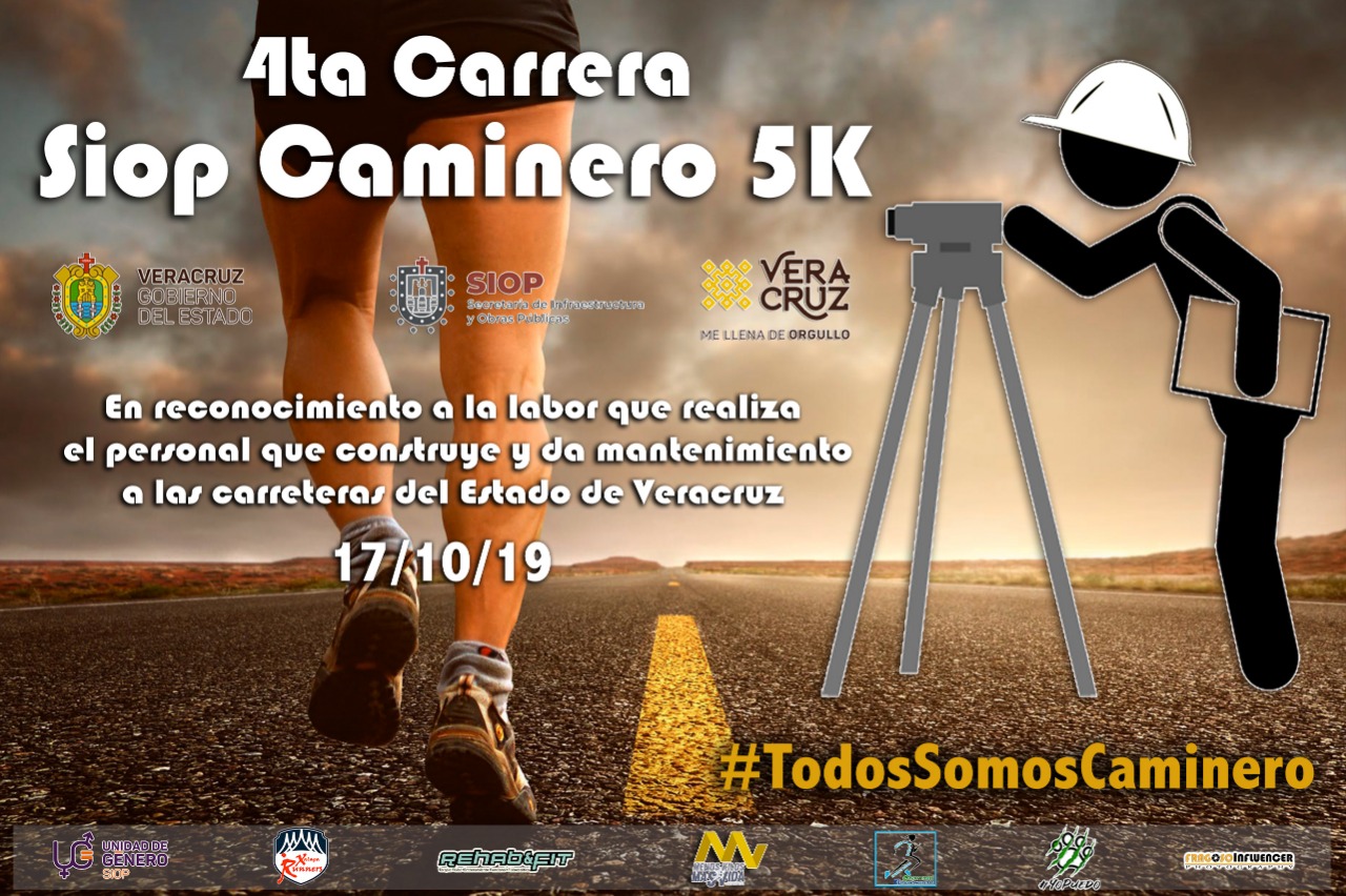 SIOP celebrará Día del Caminero con Carrera  5K