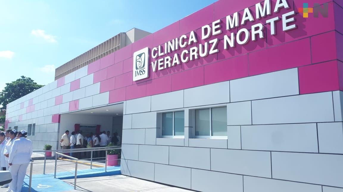 IMSS inauguró clínica de Mama en Veracruz
