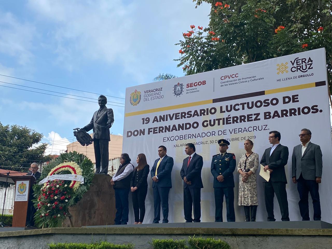 Fernando Gutiérrez Barrios, promotor de la concordia a y las buenas relaciones: Antonio Selem