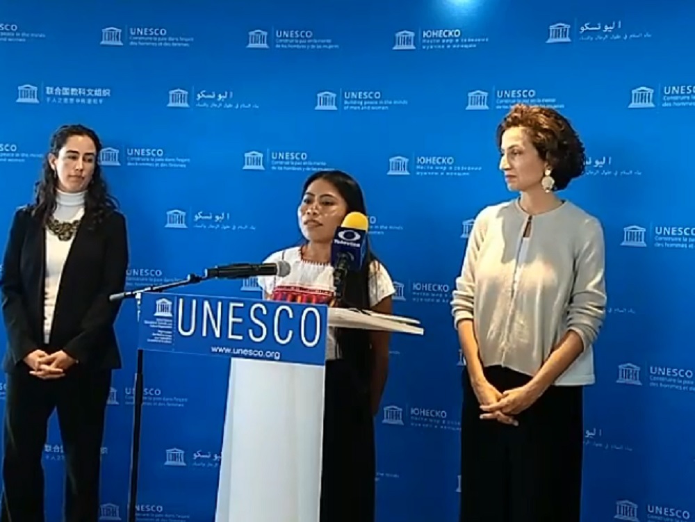 Yalitza Aparicio, embajadora de Buena Voluntad de la UNESCO