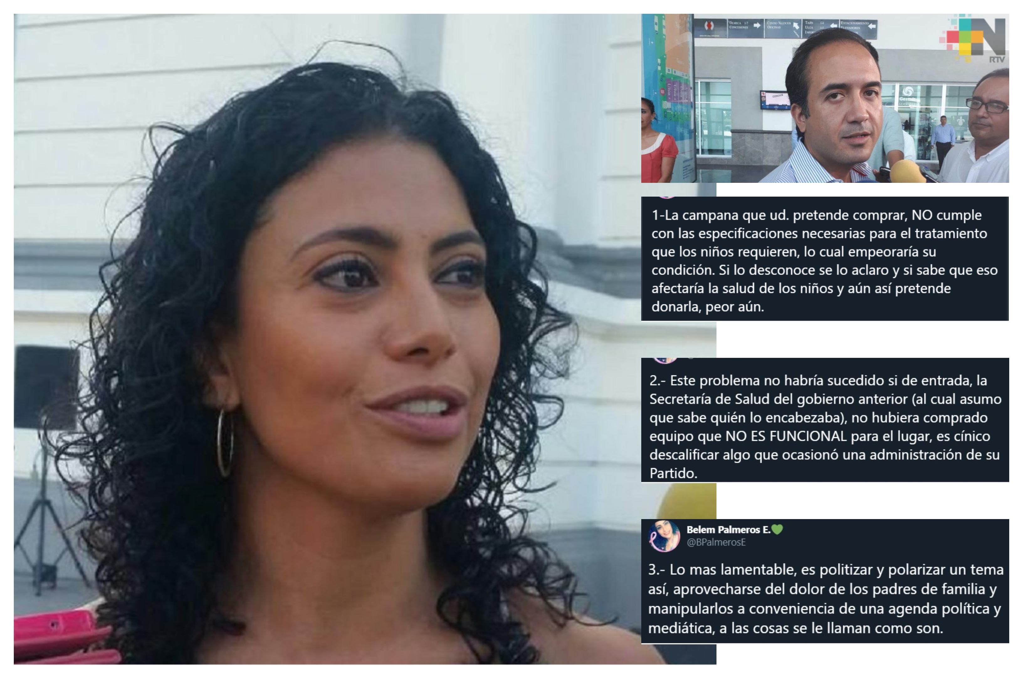 Lamentable que Fernando Yunes politice el tema de los niños afectados con cáncer: Belem Palmeros
