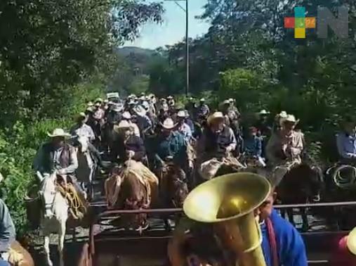 Culminó la fiesta patronal de San Francisco de Asís en Zonzonapa, municipio de Huayacocotla