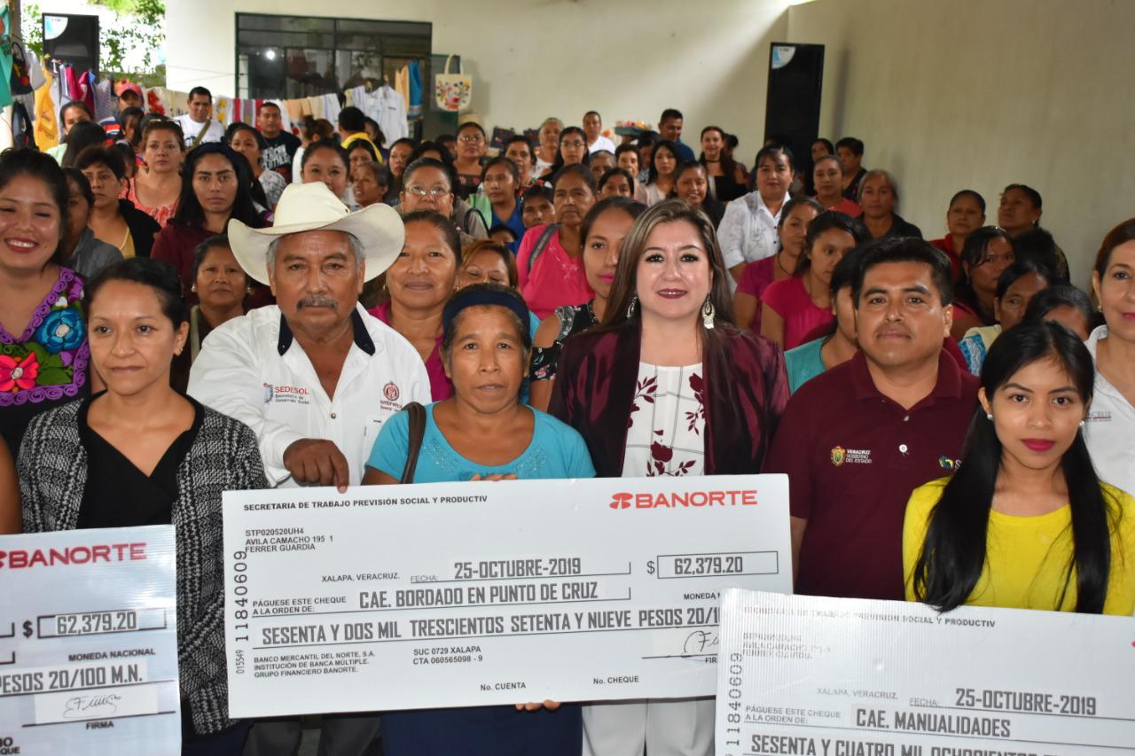 Gobierno de Veracruz impulsa el autoempleo en la zona norte: STPSP