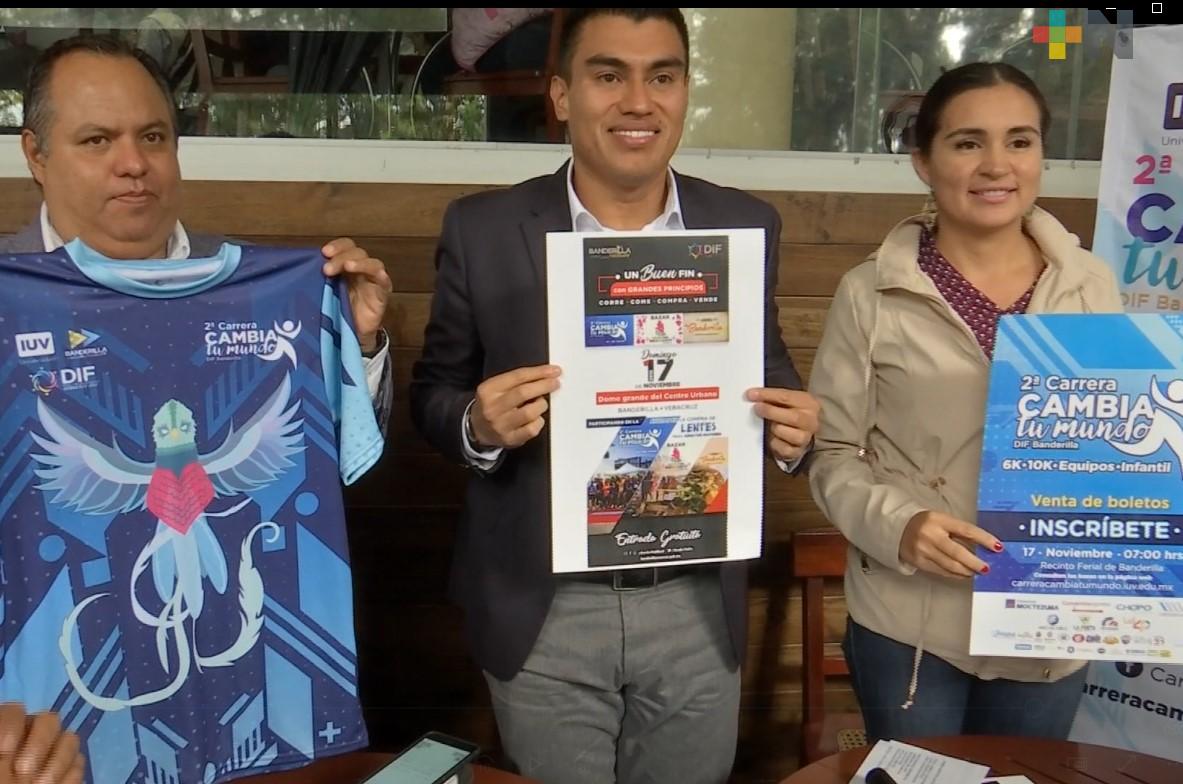 Invitan a carrera con causa en Banderilla durante el Buen Fin