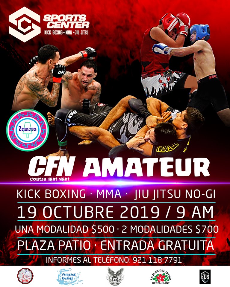 Artemarcialistas se preparan para Coatza Fight Night