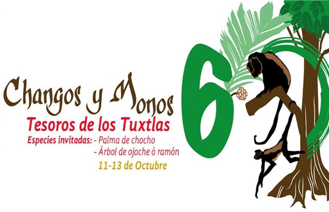 Realizarán el Festival “Changos y monos, tesoros de Los Tuxtlas”en Catemaco del 11 al 13 de octubre