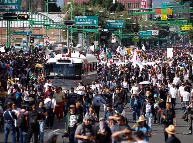 Gobierno capitalino reporta 14 lesionados tras marcha del 2 de octubre