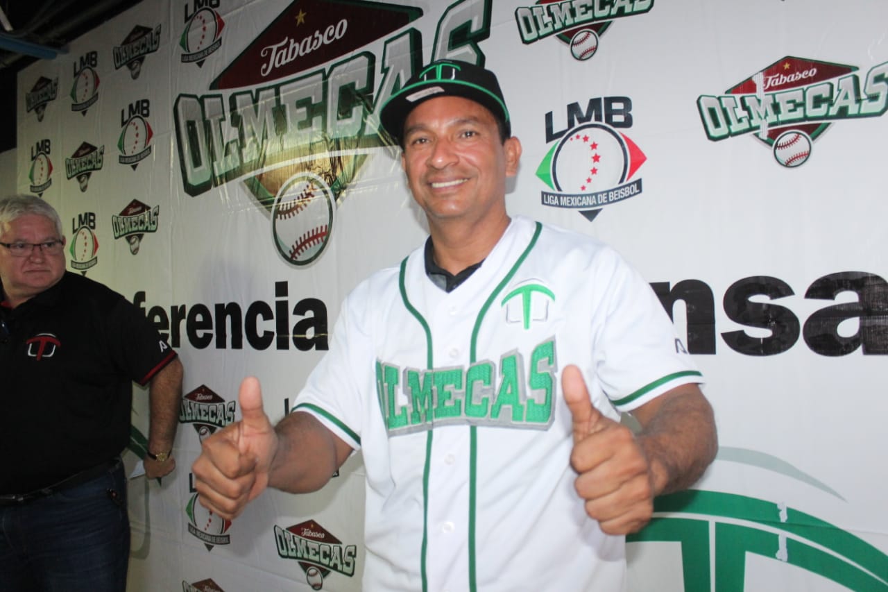 Pedro Meré presentado como nuevo manager de Olmecas de Tabasco