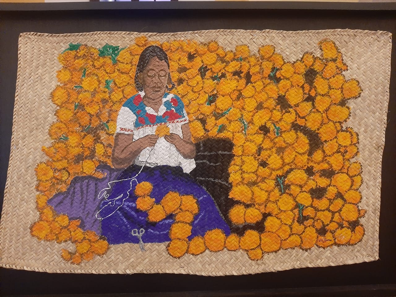 “Petatearte”, el petate como lienzo