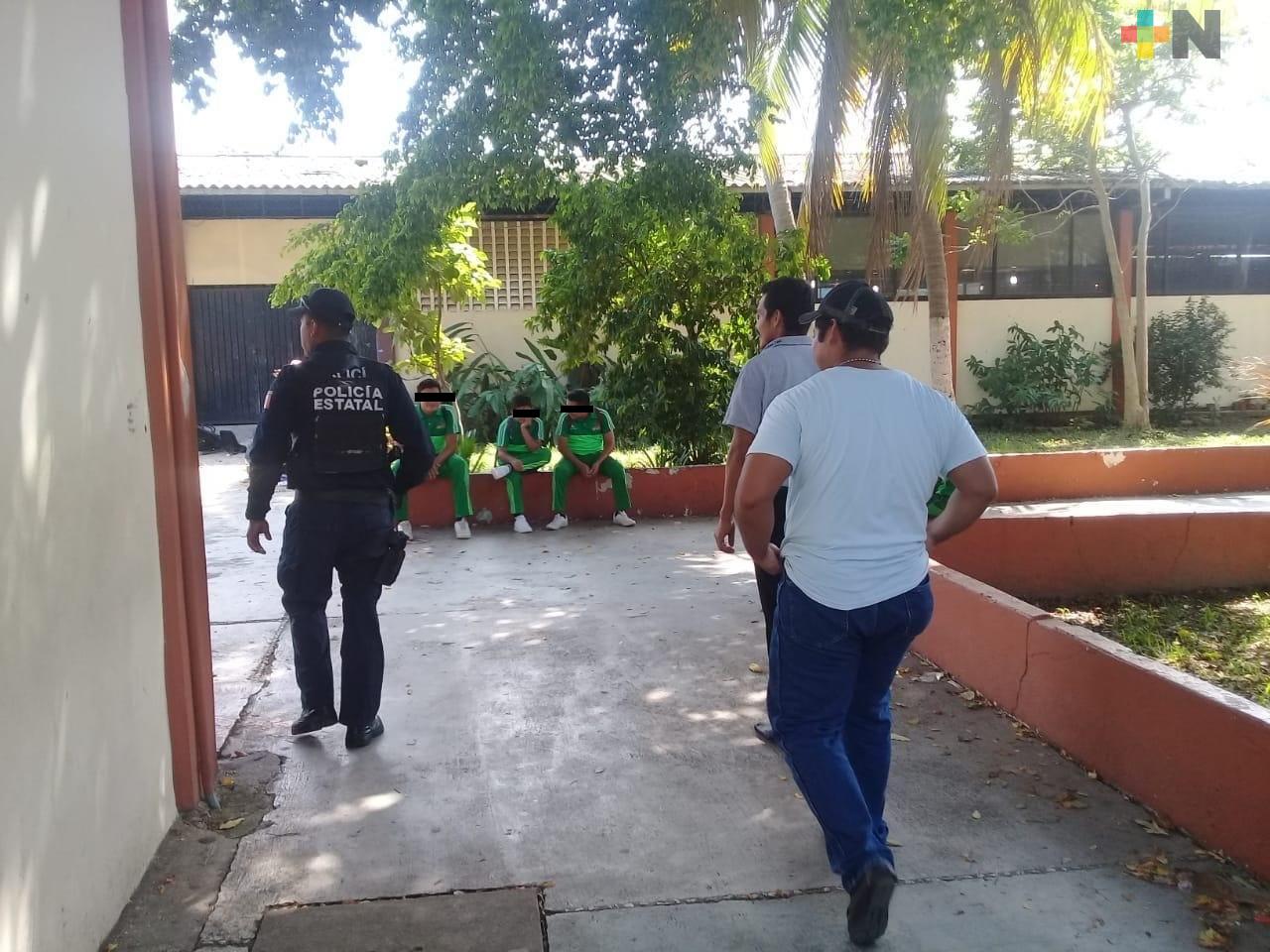 Refuerza SSP vigilancia en escuelas de Coatzacoalcos