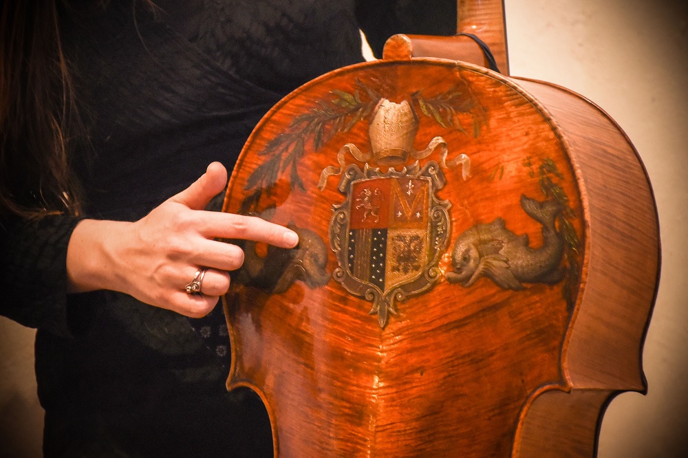 Nadège Rochat y el Violenchelo Stradivarius del Vaticano, en Xalapa