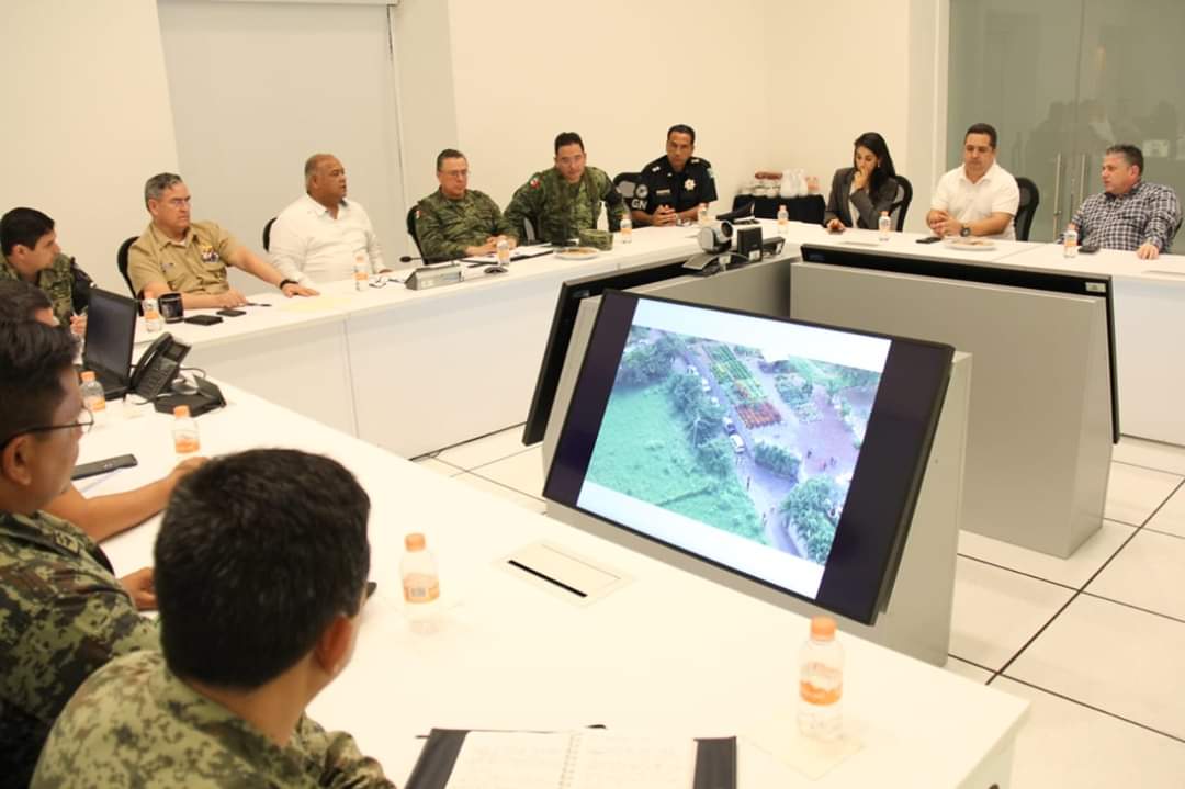 Encabezó Secretario de Gobierno, reunión de coordinación de seguridad