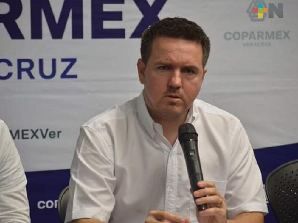 Coparmex Veracruz descarta ajustes en plantillas de trabajo