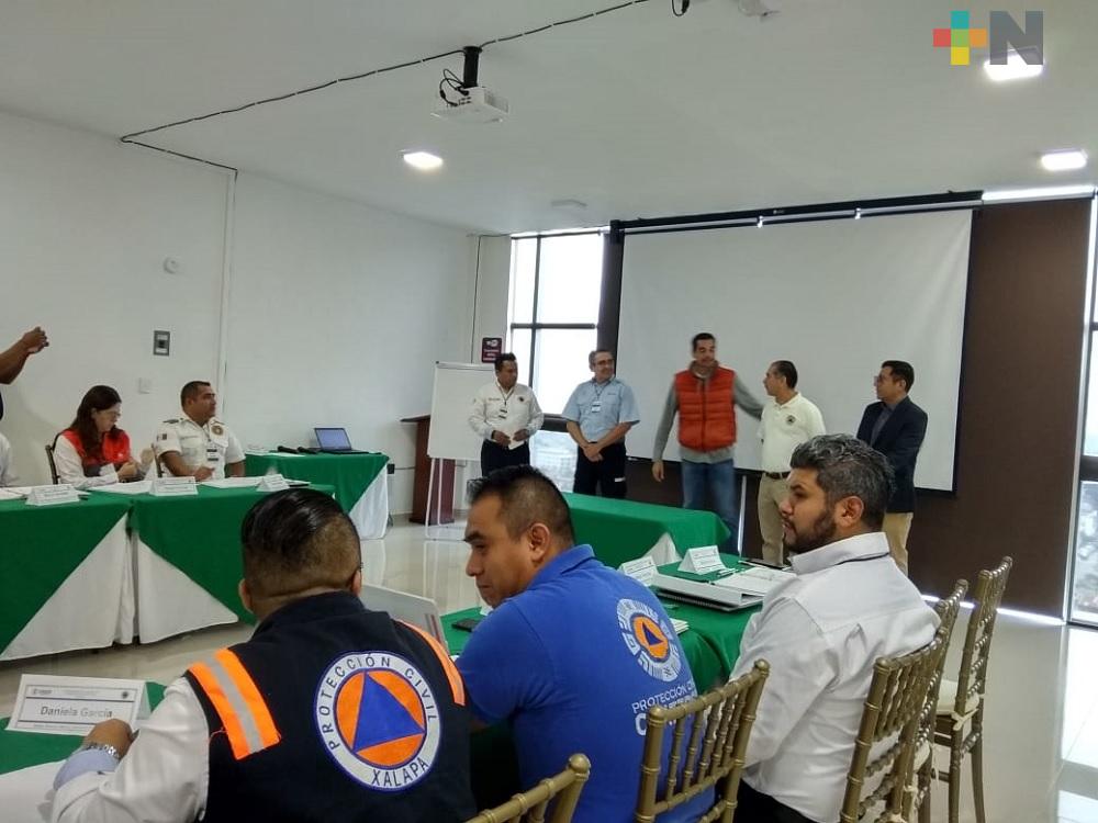 Aumentan recursos para capacitación de personal de Protección Civil de Xalapa