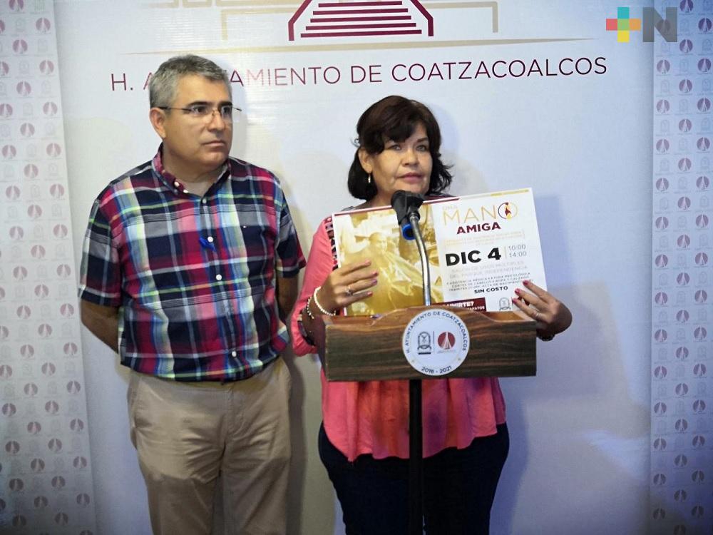 Ayuntamiento de Coatzacoalcos iniciará programa «Mano Amiga»