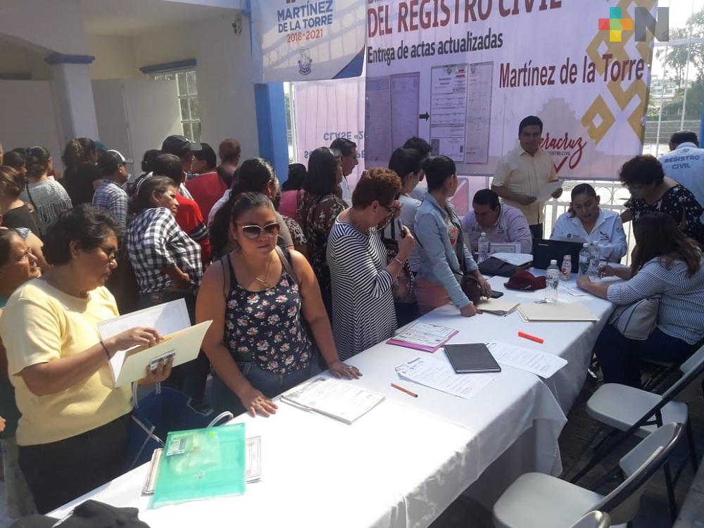 Brigadas Itinerantes del Registro Civil llegan a la región centro-norte