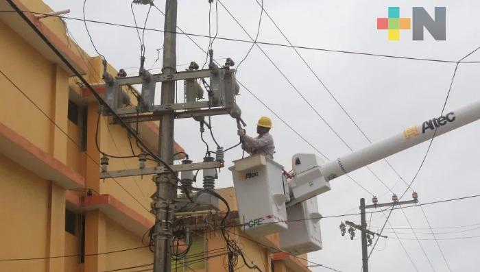 Se revisará cableado de la CFE para evitar apagones en la zona de la huasteca, aseguró el gobernador Cuitláhuac García