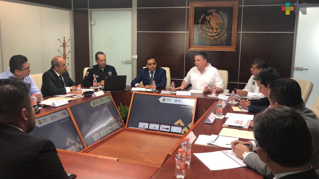 Establecen FGE y SSP acciones para combatir el secuestro en Veracruz