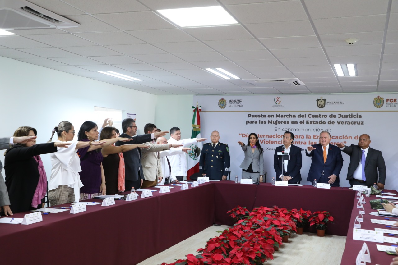 Pone en marcha el gobernador Cuitláhuac García el Centro de Justicia para las Mujeres