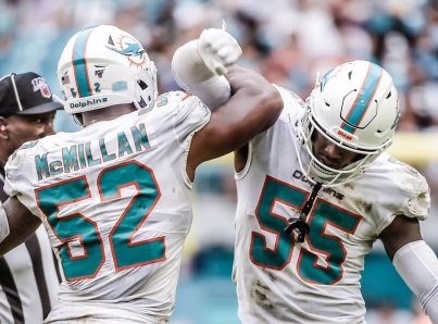 Delfines de Miami gana su primer encuentro en la NFL