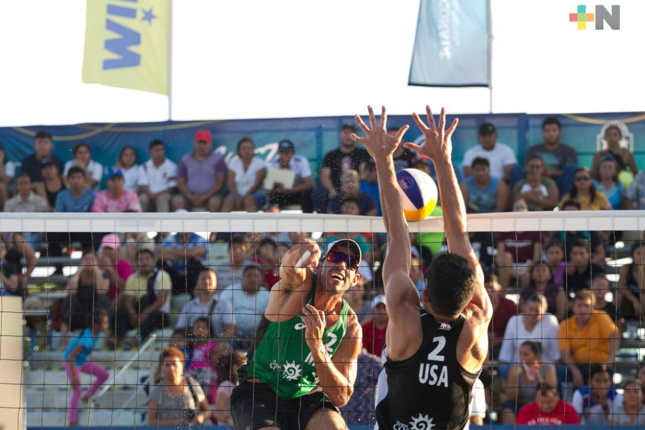 Virgen y Ontiveros, primer triunfo mexicano en el FIVB Beach Volleyball World Tour Chetumal