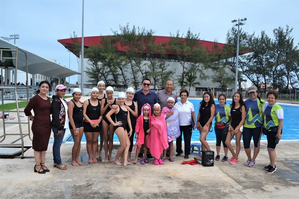 Realiza Federación Mexicana de Natación evaluación de Natación Artística Veracruzana