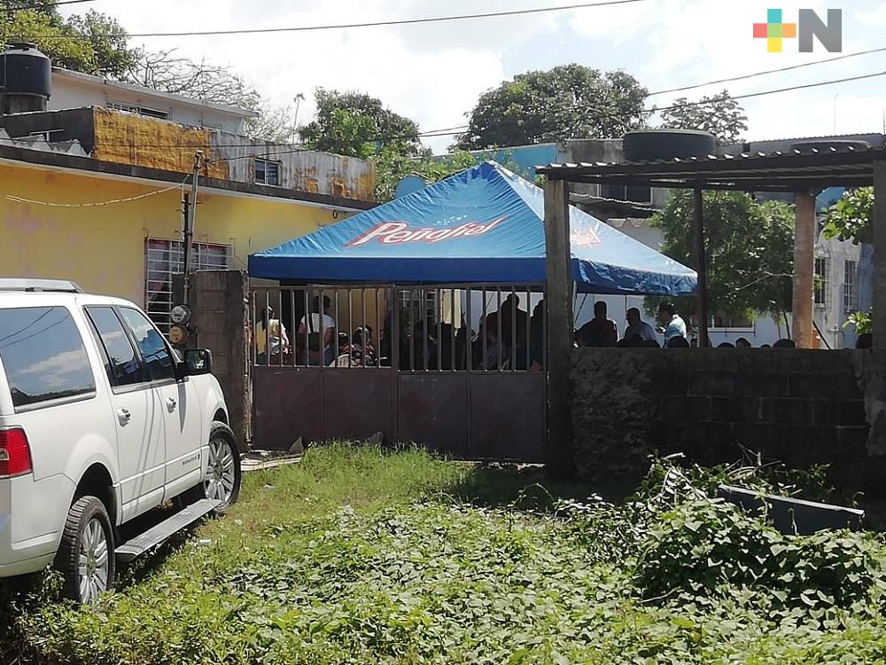 Familiares y amigos dan último adiós a menor atropellado en Coatzacoalcos