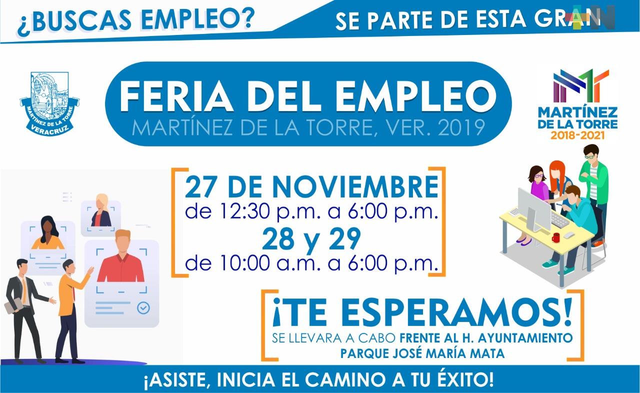 Ayuntamiento de Martínez de la Torre prepara Feria del Empleo 2019