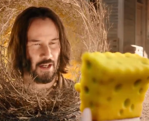 Keanu Reeves ayudará a “Bob Esponja” a encontrar a “Gary”