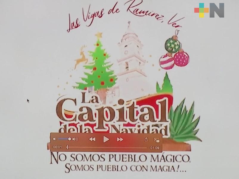 Municipio de Las Vigas, sede del evento «La Capital de la Navidad»