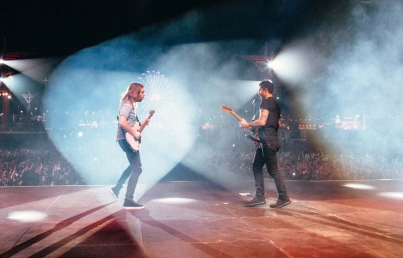 Primera noche de éxitos musicales con Maroon 5 en la Ciudad de México