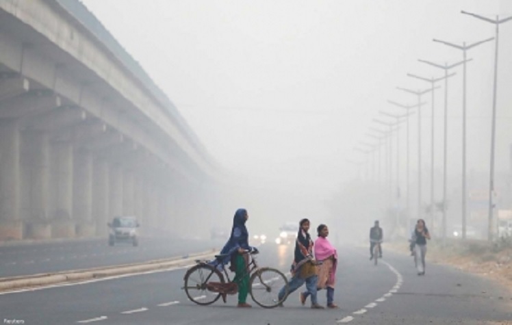 Nueva Delhi se encuentra sumida en una nube tóxica