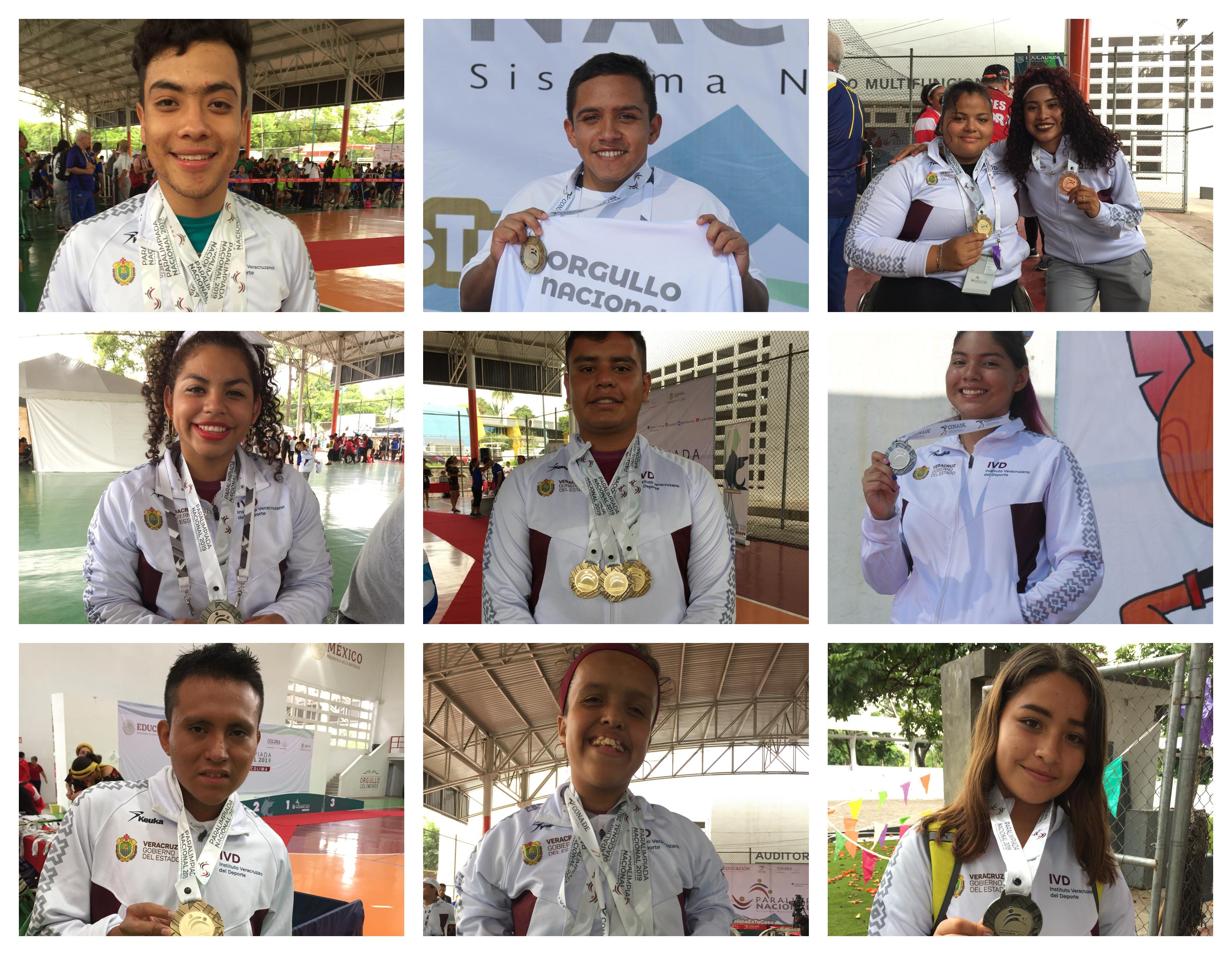 Balance positivo de Veracruz en Paralimpiada Nacional 2019