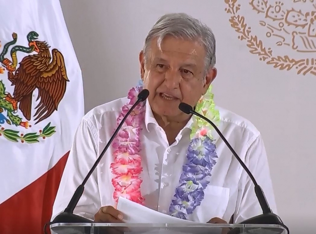 Desde Palenque, AMLO hace balance positivo de su gobierno