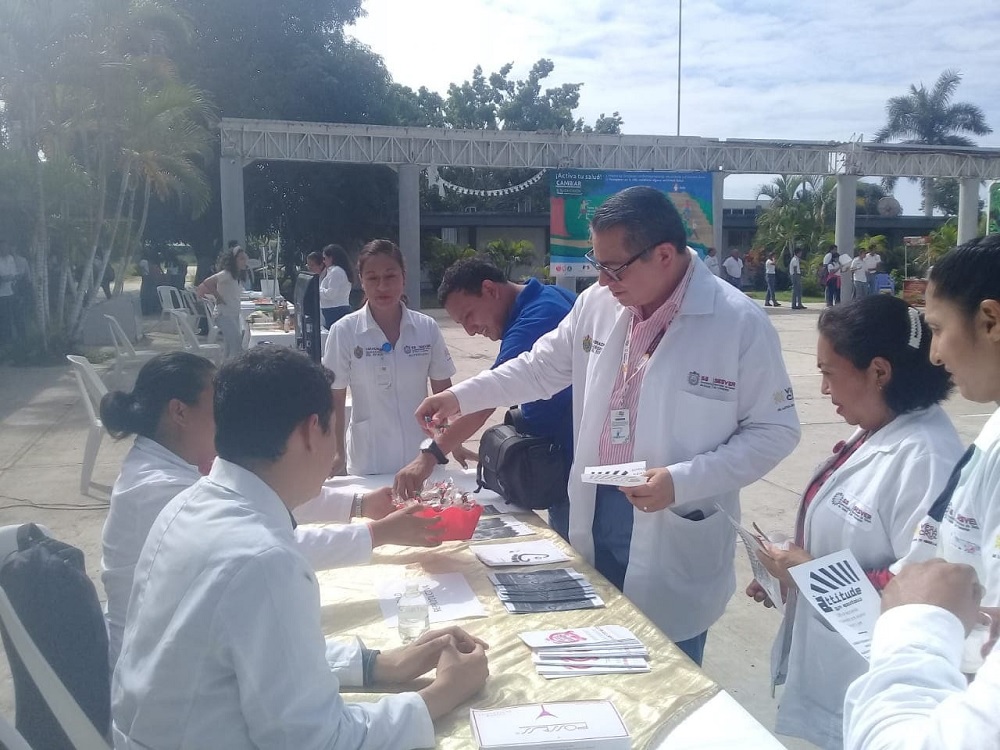 Promueve Secretaría de Salud hábitos saludables en estudiantes de Pánuco