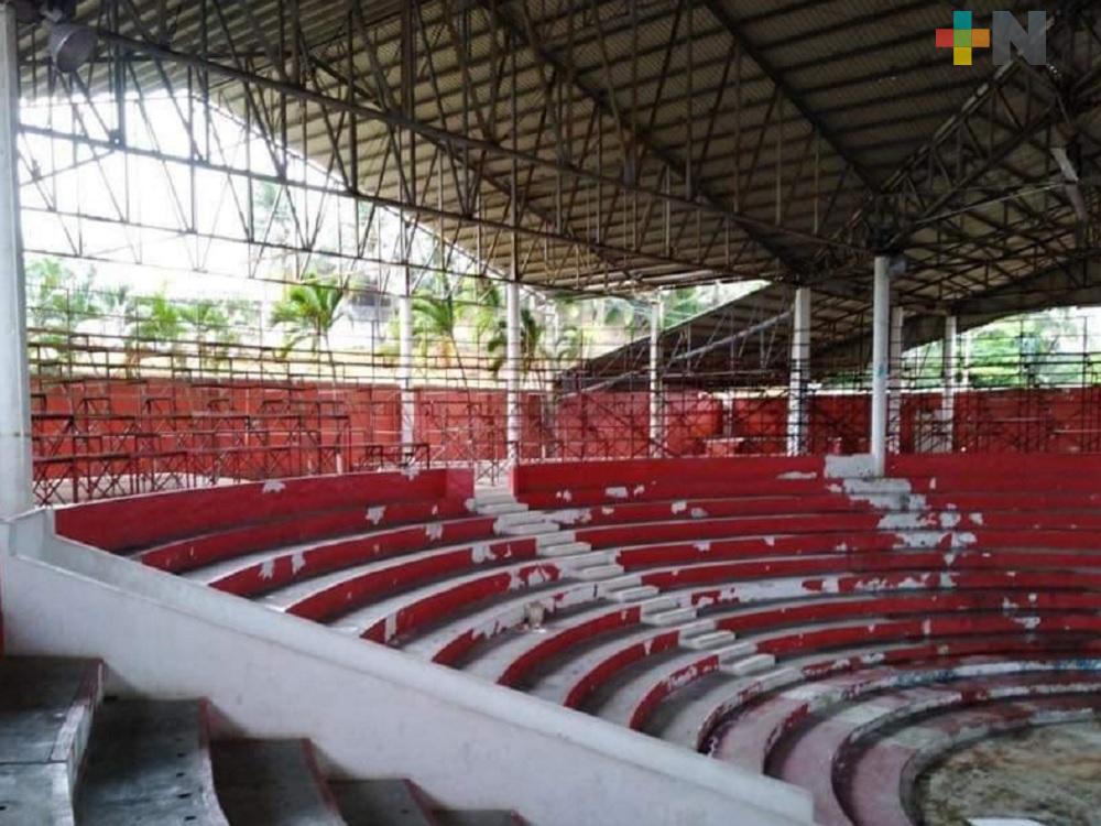 Se requieren cerca de 30 mdp para reconstruir palenque de Expo Feria Coatzacoalcos