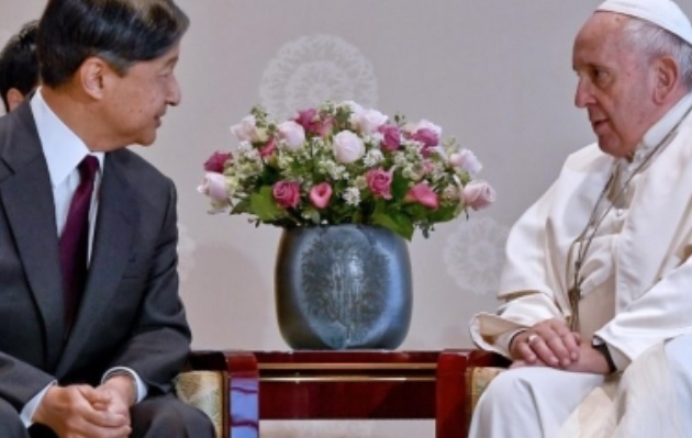 Tema nuclear el eje de la visita de Francisco a Japón