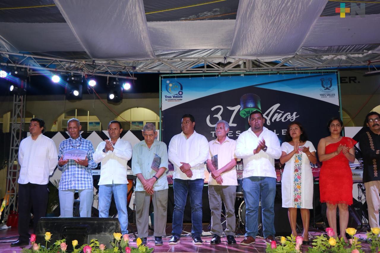 Reconocen a protagonistas que dieron soberanía a Tres Valles