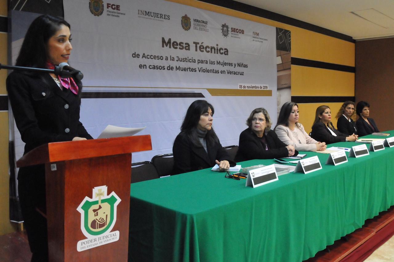 Agenda de la FGE, encaminada a no dejar impune muertes de mujeres y niñas: Verónica Hernández