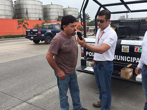 Mínimos los casos positivos en las pruebas del alcoholímetro en Tuxpan