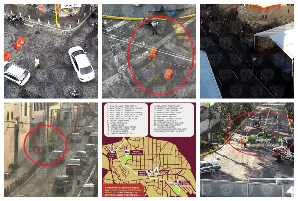 Calles cerradas en zona centro por desfile