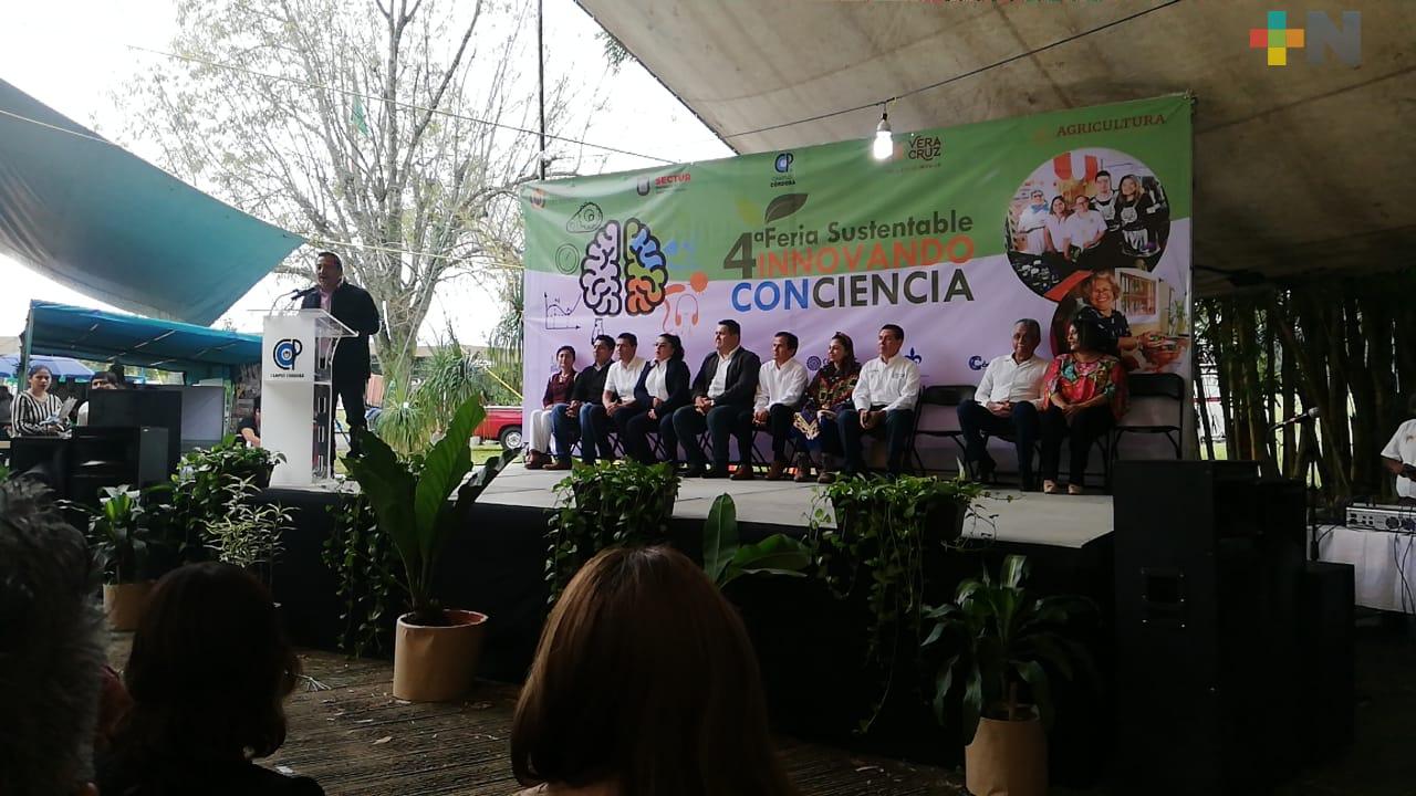 En Amatlán, inició Feria Sustentable Innovando ConCiencia