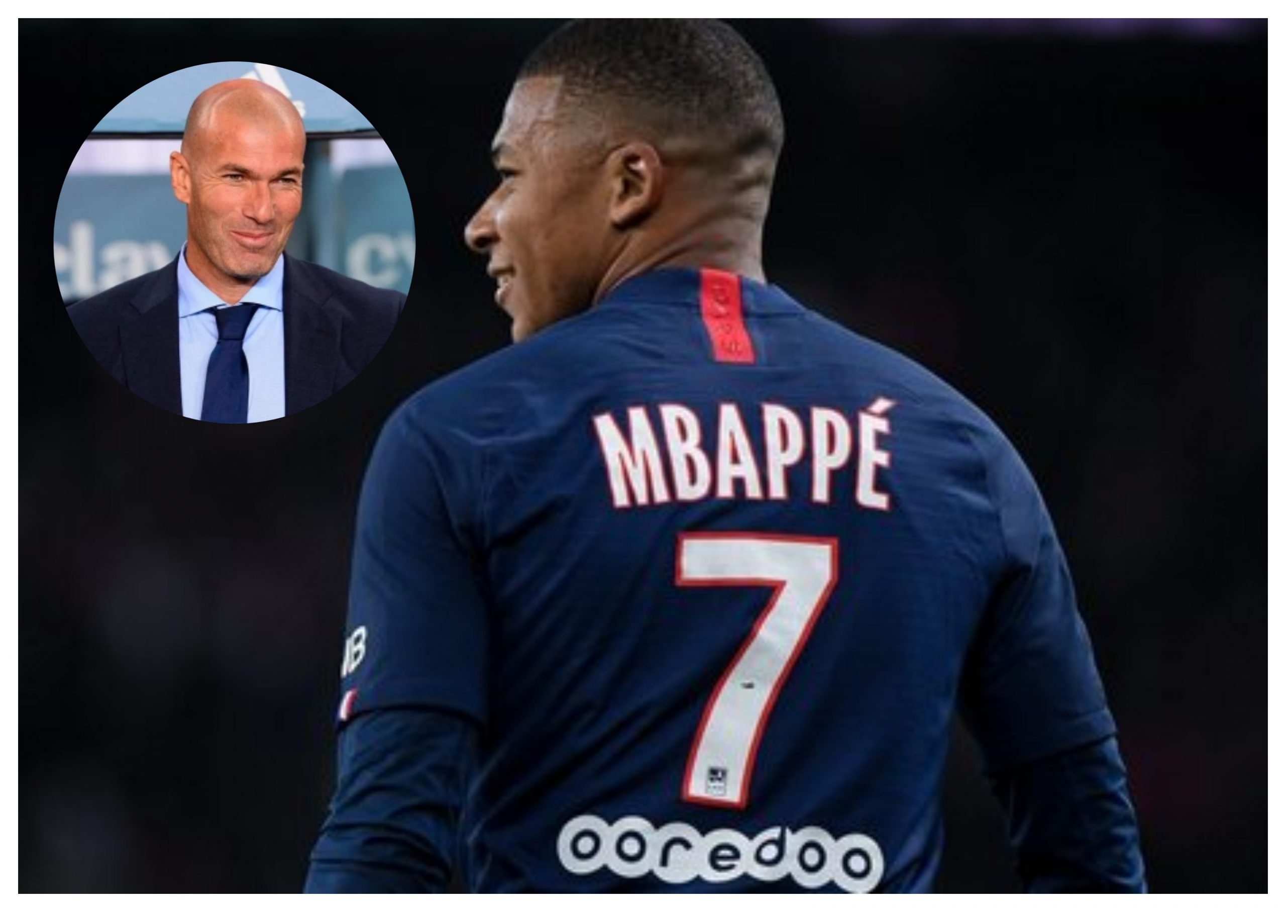 Zinedine Zidane confiesa su admiración por Kylian Mbappé